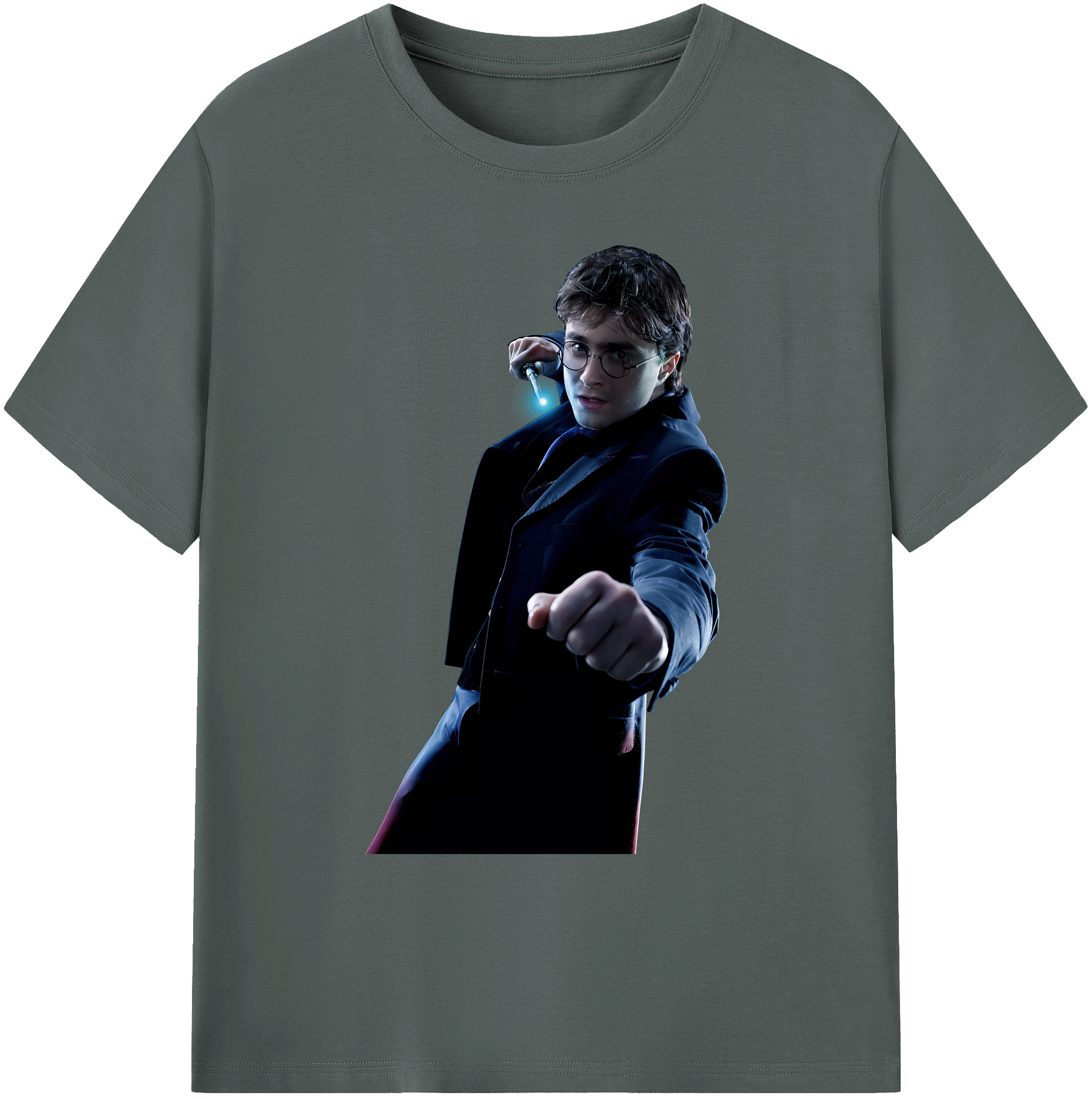 （画像用） Harry Potter ハリー・ポッターシリーズ 綿100％ メンズ半袖Tシャツ｜肌触りやわらか＆通気性